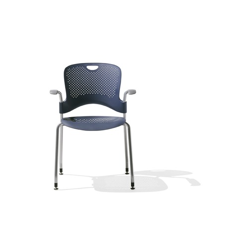 Herman Miller Caper Stacking Chair With Arms
