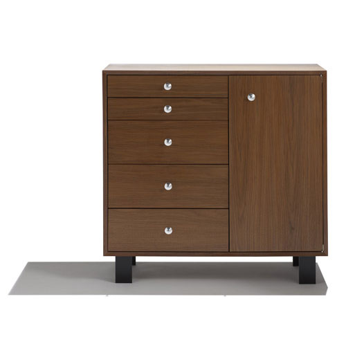 Nelson Basic Cabinet 5 Drawers with Door