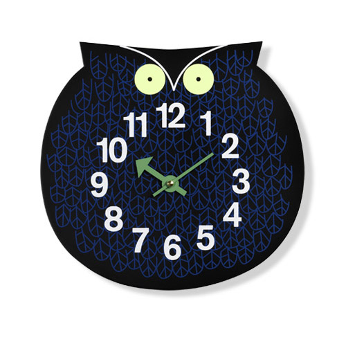 George Nelson Zoo Timer Omar The Owl Clock