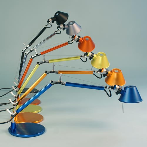 Artemide Tolomeo Micro Table Lamp Color Series