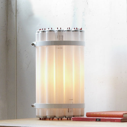 Castor Design  Recycled Tube Light - Table Lamp