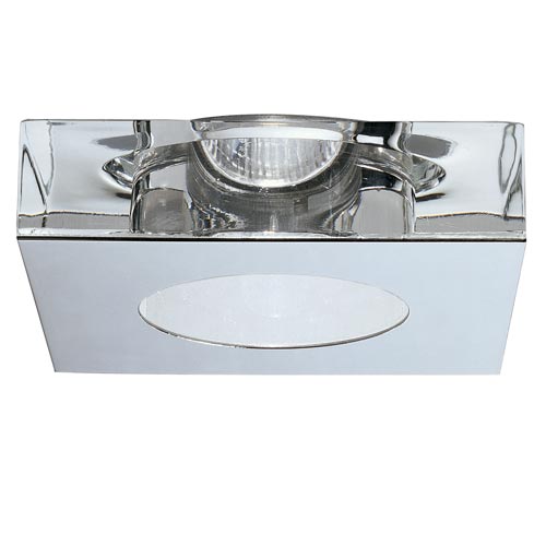 Fabbian Lui Steel and Crystal - Line Voltage Recessed Lighting